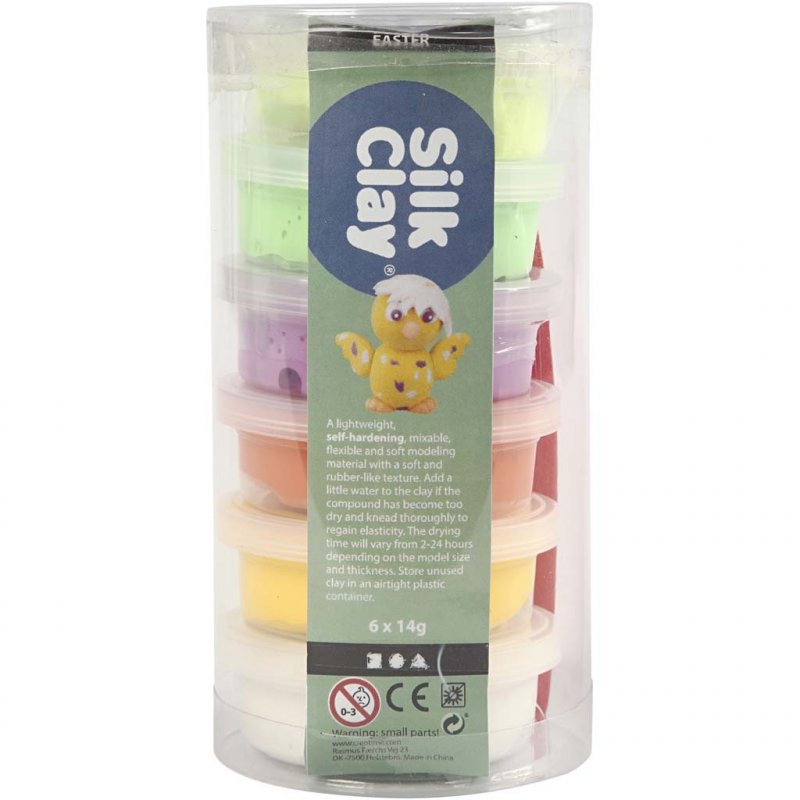 Silk Clay - Basic Colours (10 x 40 g) (79146)