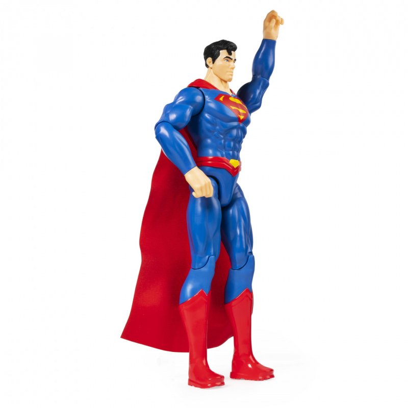 DC Comics DC UNIVERSE SUPERMAN - FIGURINE 30 CM SUPERMAN - Figurine Articulée Superman Deluxe 30 cm - Créez Vos Aventu