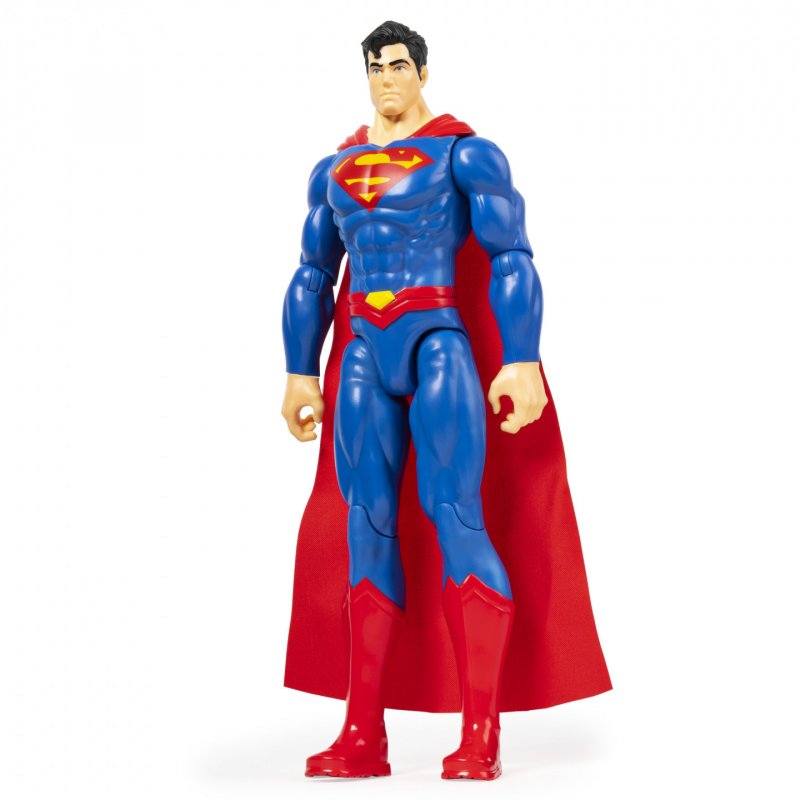DC Comics DC UNIVERSE SUPERMAN - FIGURINE 30 CM SUPERMAN - Figurine Articulée Superman Deluxe 30 cm - Créez Vos Aventu
