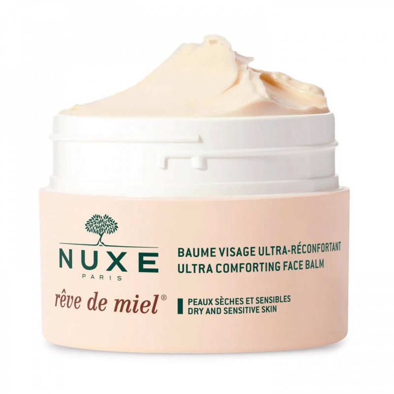 NUXE Baume Visage Ultra-Réconfortant, Rêve de Miel 50 ml