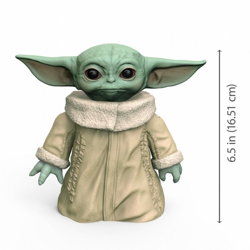 Star Wars , Edition Collector, Figurine Black Series The Child Bébé Yoda, 3,5 cm
