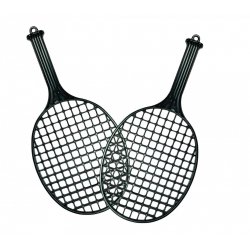 Amo Toys 302192 tennis racket Black 2 pc(s)