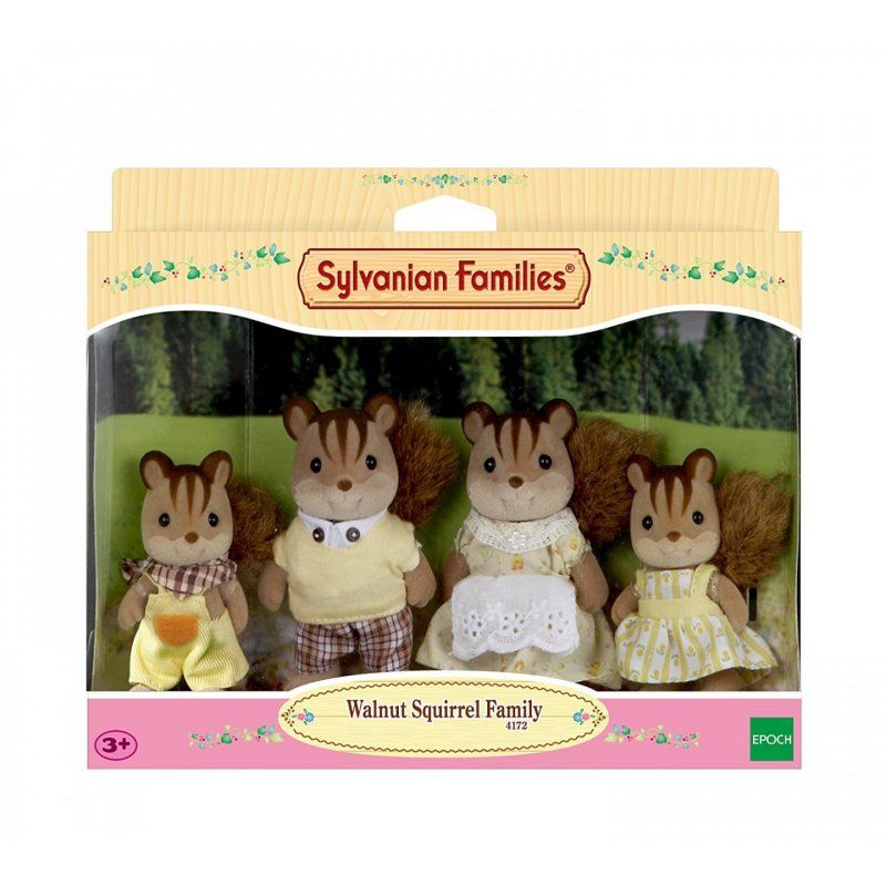 Sylvanian Families - Walnut Squirrel Family (4172)