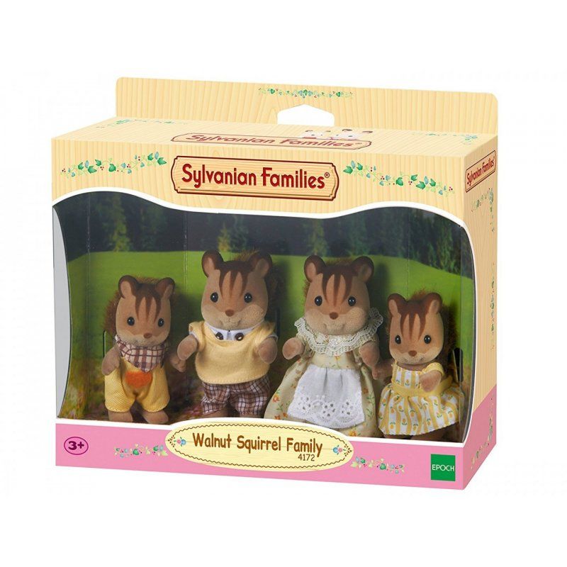 Sylvanian Families - Walnut Squirrel Family (4172)