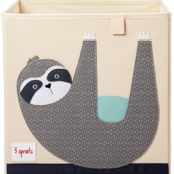 3 Sprouts compatible - Storage Box - Gray Sloth