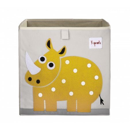3 Sprouts compatible - Storage Box - Yellow Rhino
