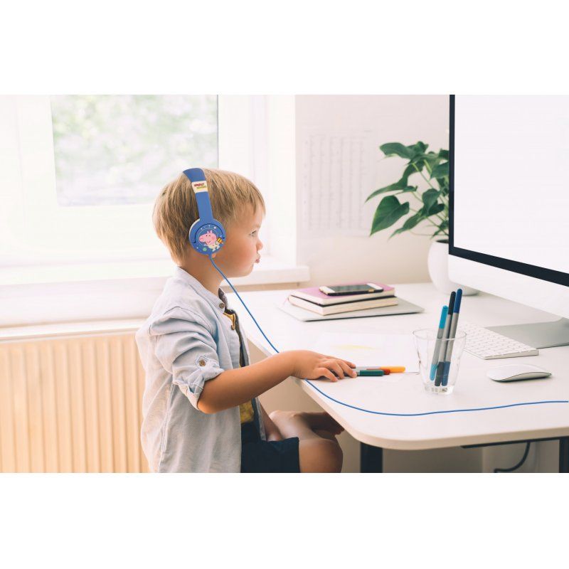 OTL Technologies Peppa Pig PP0777 écouteur/casque Écouteurs Avec fil Arceau Musique Multicolore