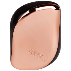 Tangle Teezer Compact Styler Adulte Brosse à cheveux rectangulaire Noir, Or rose
