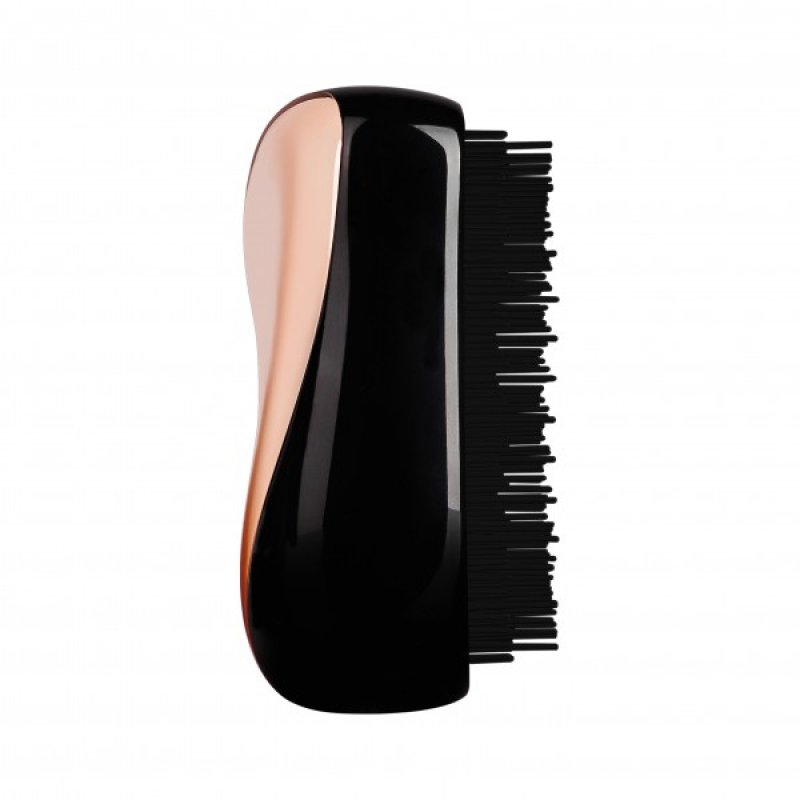 Tangle Teezer Compact Styler Adulte Brosse à cheveux rectangulaire Noir, Or rose