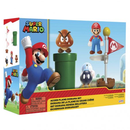 Super Mario - Acorn Plains Diorama Set (85987)