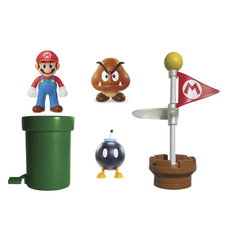 Super Mario - Acorn Plains Diorama Set (85987)
