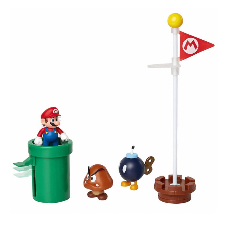Super Mario - Acorn Plains Diorama Set (85987)