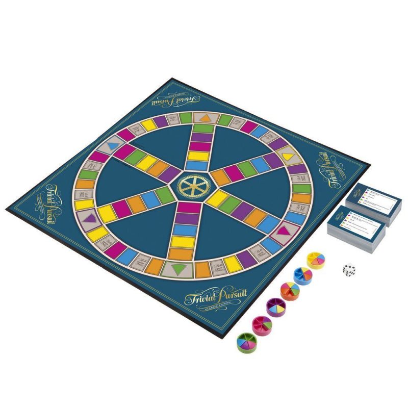 Hasbro compatible Gaming - Trivial Pursuit - Classic Edition (Danish) (C1940)