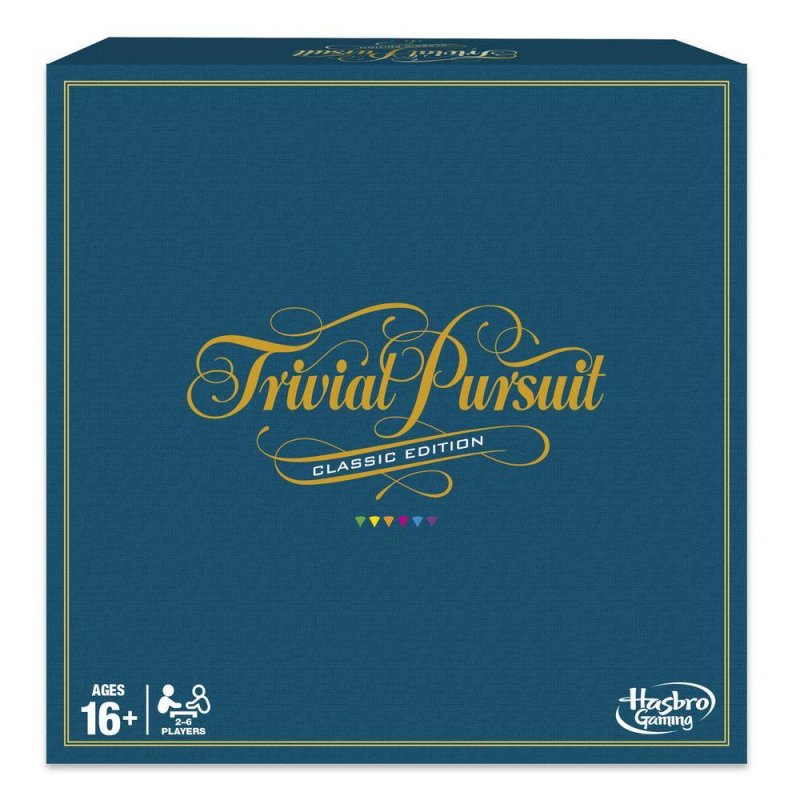 Hasbro Gaming Trivial Pursuit Game: Classic Edition Board game Educational