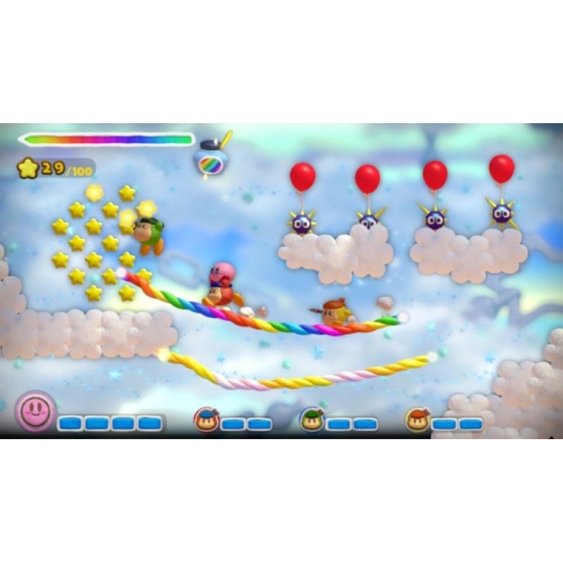 Nintendo KIRBY AND THE RAINBOW PAINTBRUSH Allemand, Anglais, Espagnol, Français, Italien Wii U