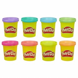 Play-Doh - 8 Pack - Neon (E5063)