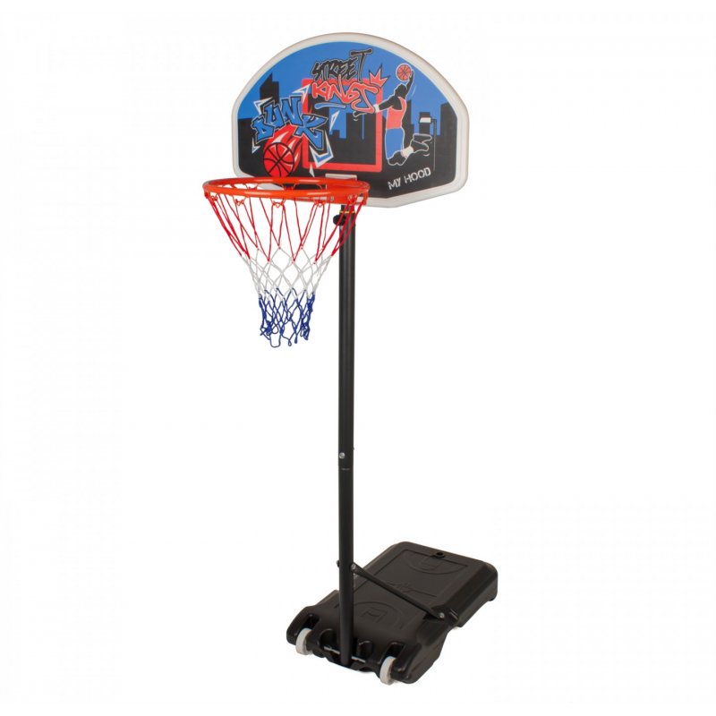 EURO PLAY 304003 panier de basket-ball Portable Pliable Polyéthylène