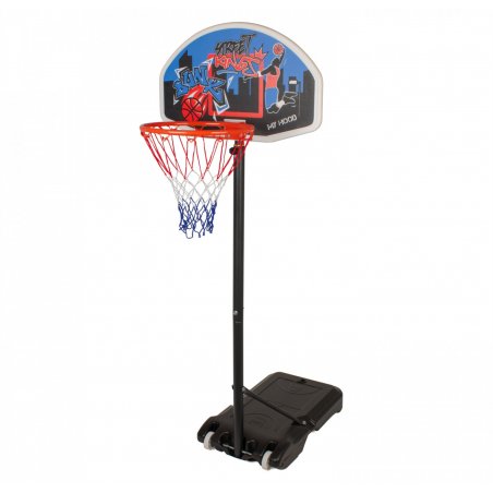 EURO PLAY 304003 panier de basket-ball Portable Pliable Polyéthylène