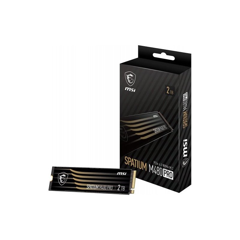 MSI SPATIUM M480 Pro PCIe 4.0 NVMe M.2 2TB