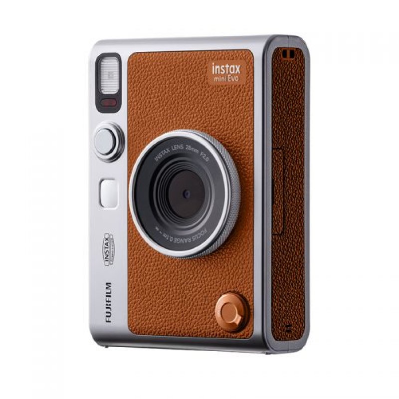 Fujifilm Instax Mini Evo CMOS 1/5" 2560 x 1920 pixels Marron, Argent
