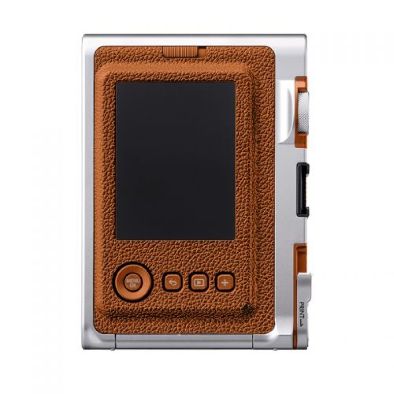 Fujifilm Instax Mini Evo CMOS 1/5" 2560 x 1920 pixels Brown, Silver