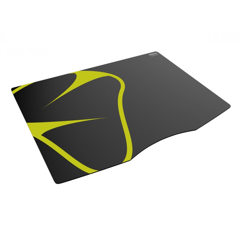 Mionix Sargas L Tapis de souris de jeu Noir, Jaune