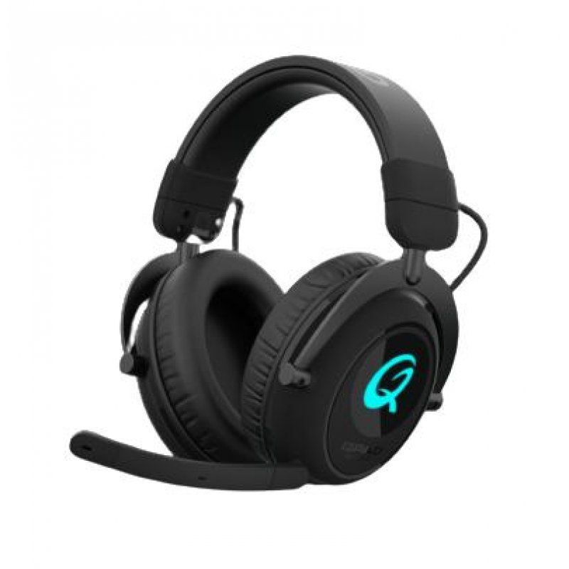 QPAD QH900 headphones/headset Wireless Head-band Gaming Bluetooth Black