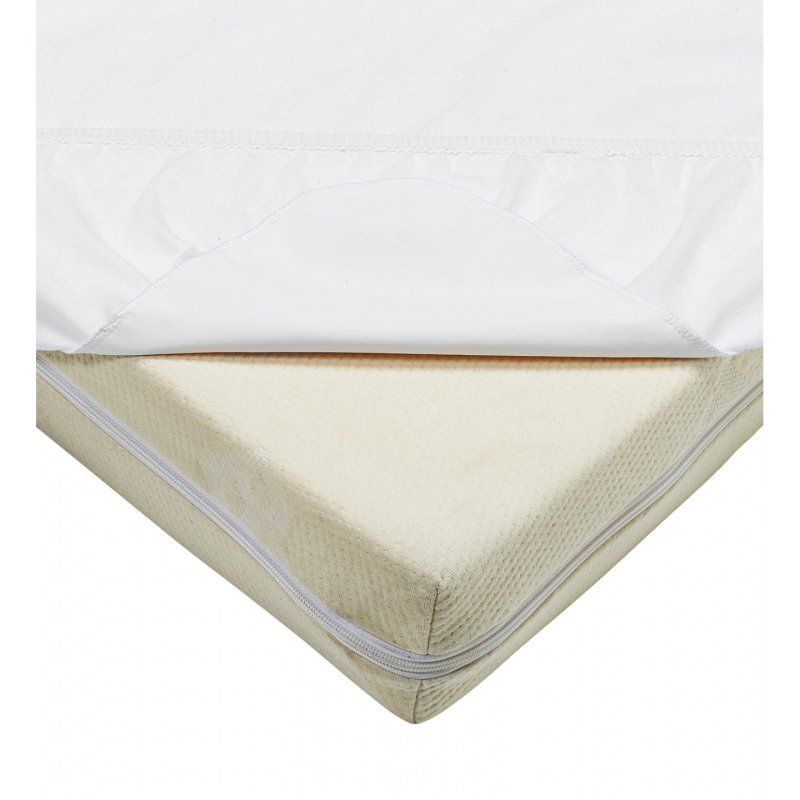 Baby Dan 4384-01 Taie d'oreiller 30 x 75 cm Coton Blanc Feuilles de vérification équipés