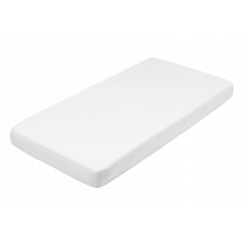 Baby Dan 4386-01 crib sheet 60 x 120 cm Cotton White Fitted crib sheet