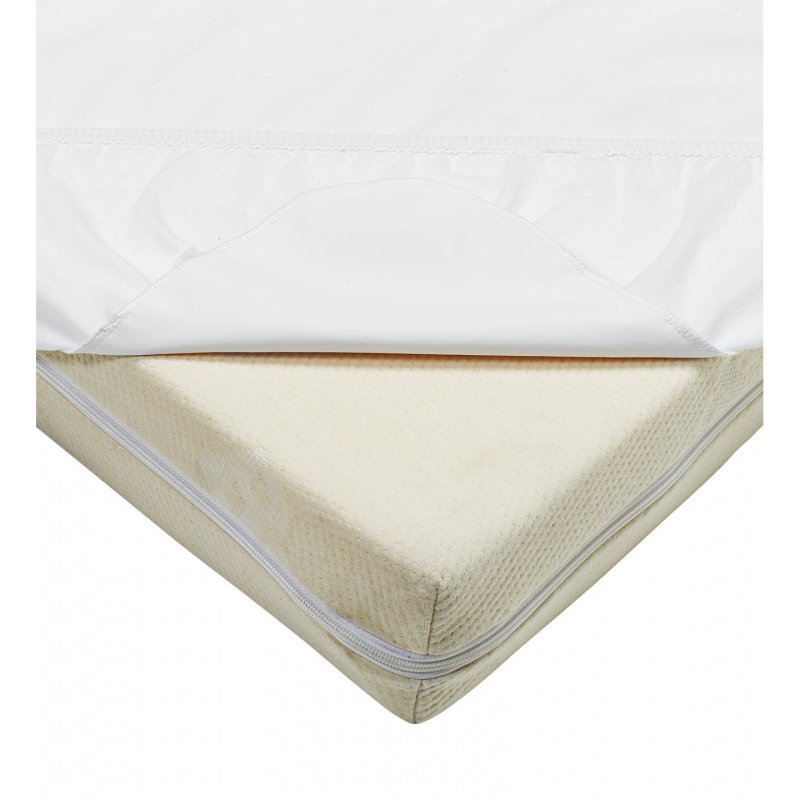 Baby Dan 4388-01 Taie d'oreiller 70 x 160 cm Coton Blanc Feuilles de vérification équipés