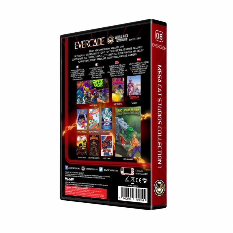Blaze Evercade MegaCat Cart 1 EFIGS