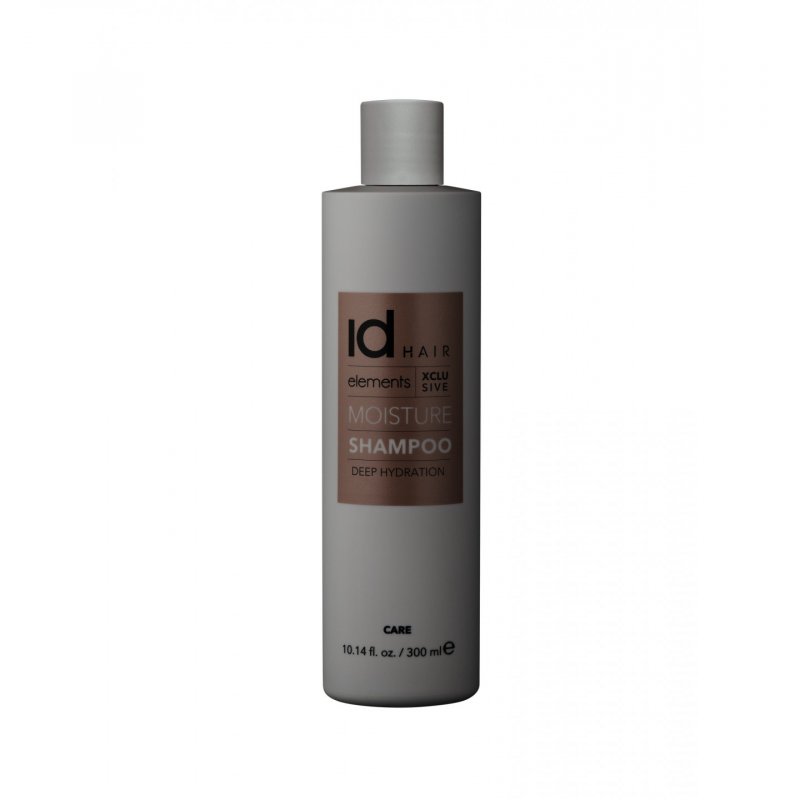 IdHAIR Elements Xclusive Moisture Shampoo 300 ml Shampoing Professionnel Femmes