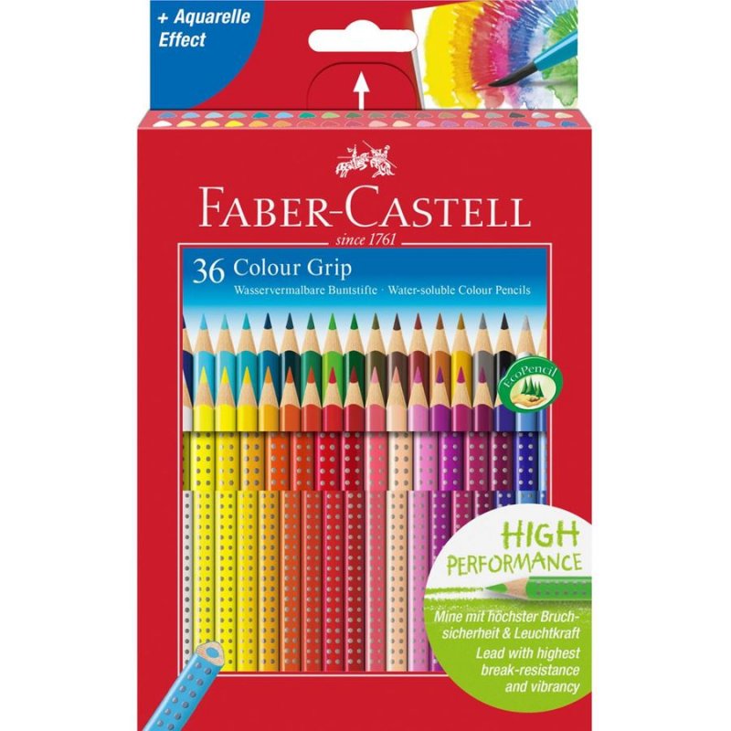 Faber-Castell - Colour Pencils - Cardboard Box - 36 pcs. (112442)