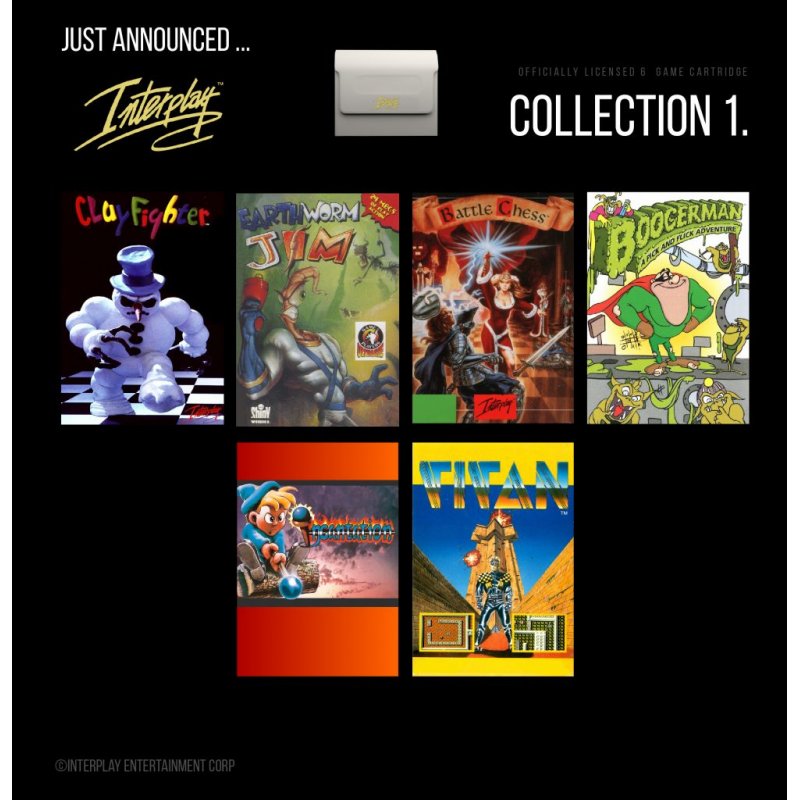 Blaze Evercade Interplay Cartridge 1