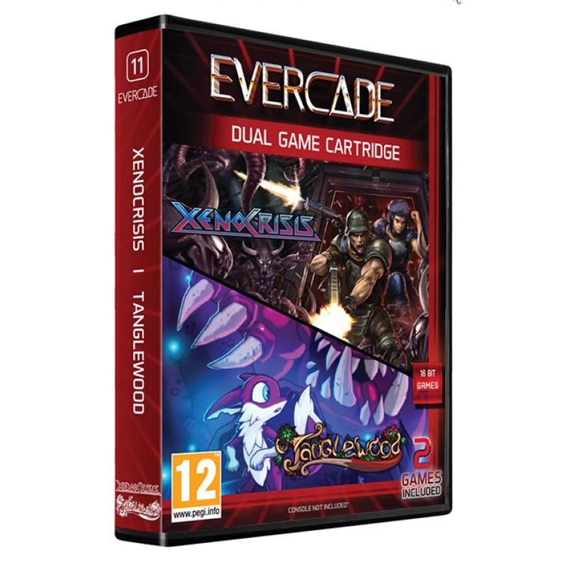 Blaze Evercade Xeno Crisis & Tanglewood Dual Game Multilingual