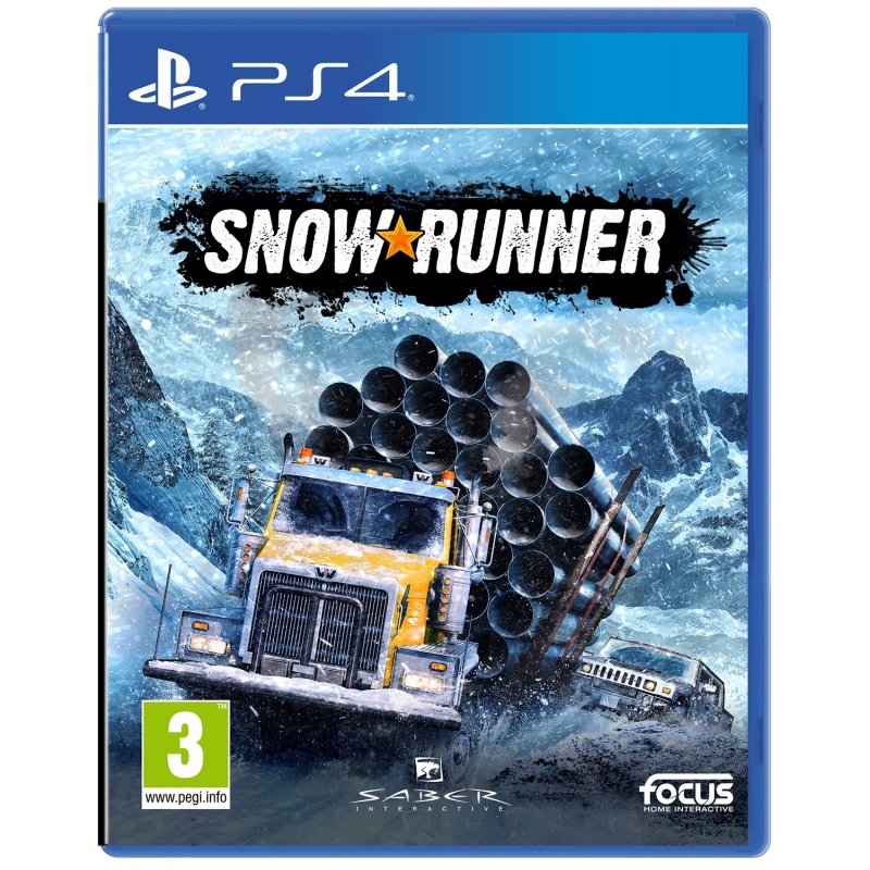 PAN Vision SnowRunner, PS4 Standard PlayStation 4