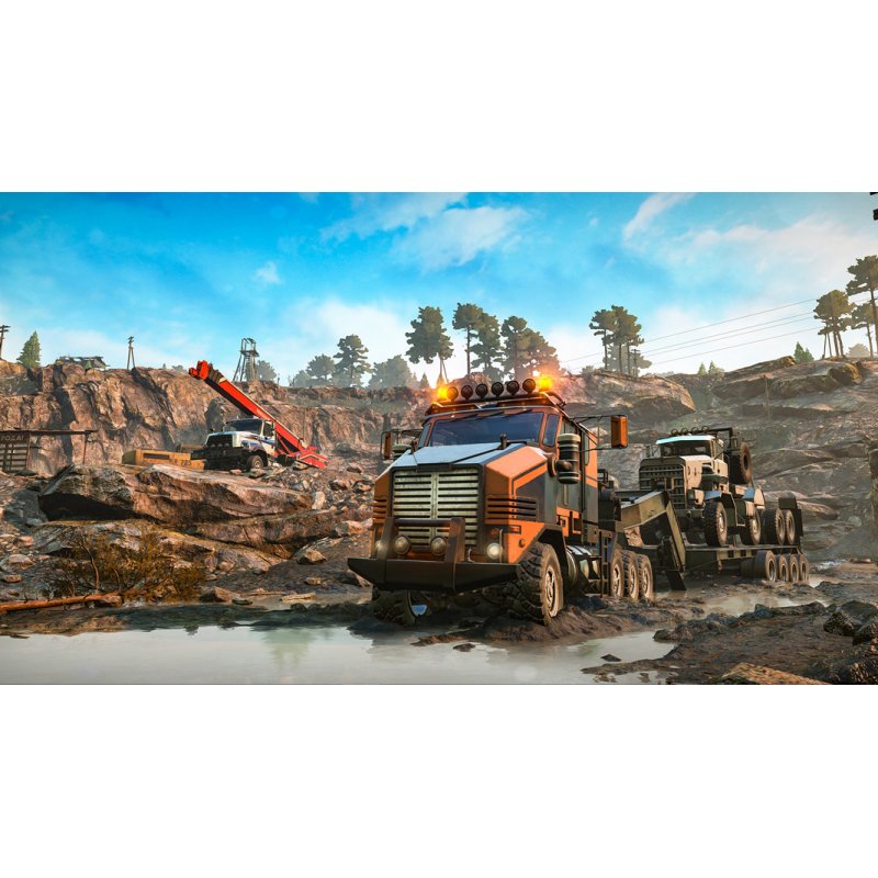 PAN Vision SnowRunner, PS4 Standard PlayStation 4