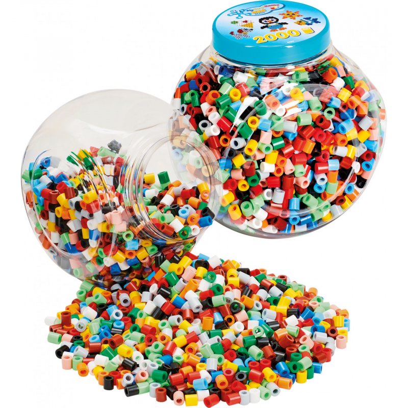 Hama 00008589 beads Tube bead Multicolour 2000 pc(s)