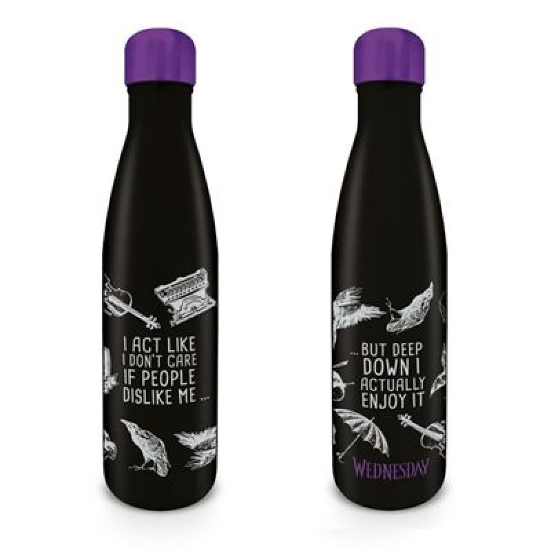 MERCREDI - I Act like i don't care if people ... - Bouteille en métal