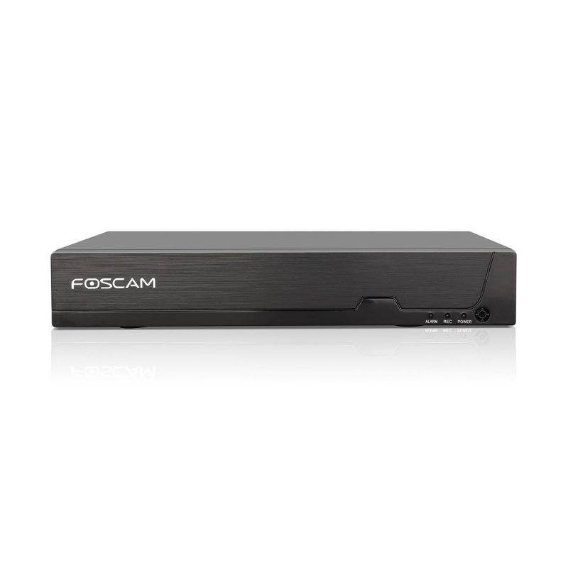 Foscam FN9108HE Netzwerk-Videorekorder Schwarz 8-Kanal, 5MP, PoE, HDMI+VGA