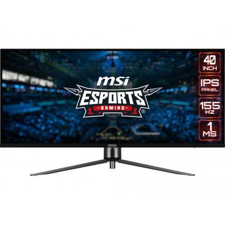 MSI MAG401QR écran plat de PC 101,6 cm (40") 3440 x 1440 pixels UltraWide Quad HD Noir