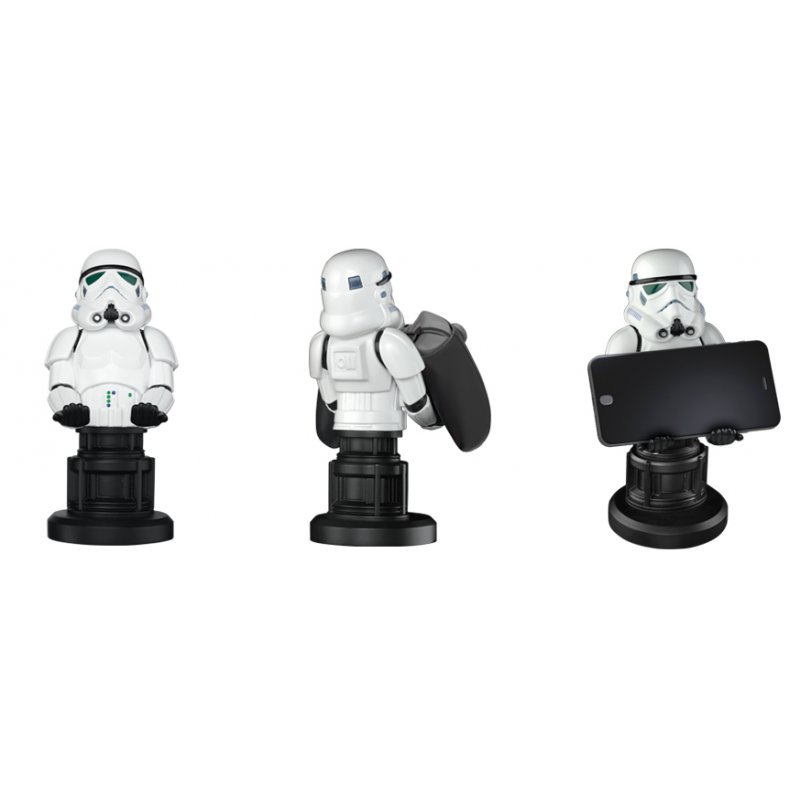 EXG Cable Guys - Star Wars Stormtrooper Active holder Mobile phone/Smartphone, Remote control Black, White