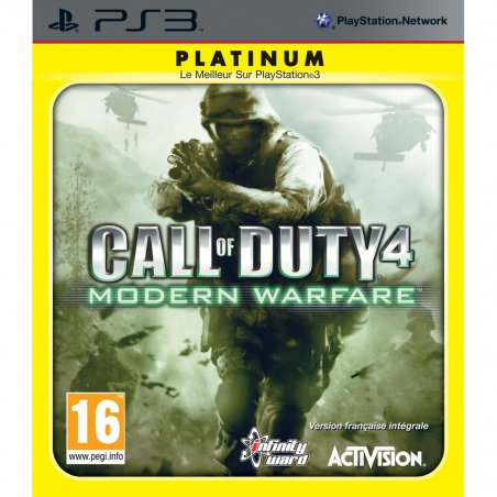 Activision Call of Duty 4: Modern Warfare Platinum, PS3 Anglais PlayStation 3