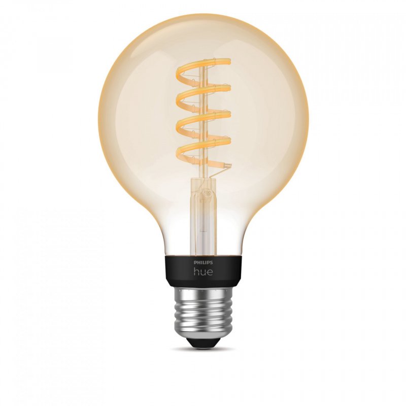 Philips compatible Hue - E27 Filament G93 - White Ambiance