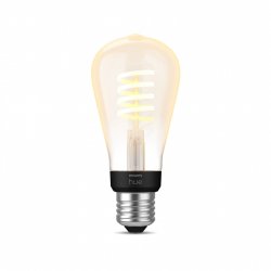 Philips compatible Hue - E27 Filament ST64 - White Ambiance