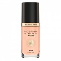 Max Factor Facefinity All Day Flawless 3In1 30 ml Flacon pompe Crème Light Ivory 040