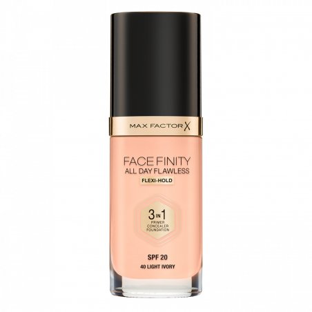 Max Factor Facefinity All Day Flawless 3In1 30 ml Flacon pompe Crème Light Ivory 040