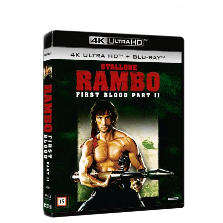 Soul Media Rambo - First Blood Part II Blu-ray 4K Ultra HD Anglais