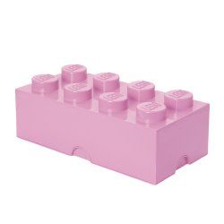 Room Copenhagen LEGO Storage Brick 8 Boîte de rangement Rose