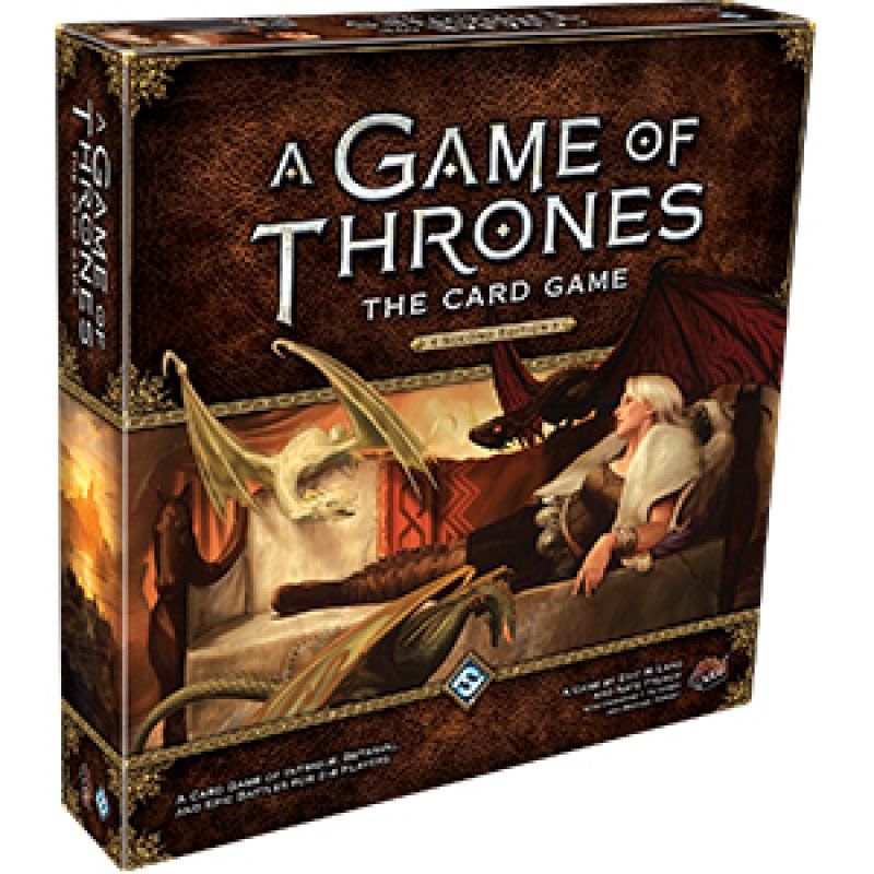 Fantasy Flight Games A Game of Thrones the Board Game (2nd Edition) A Game of Thrones: The Card Game Second Edition Jeu 